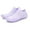 Light purple, variant on KAQ Women Men Barefoot Non-Slip Floor Sock Shoes Multi-Purpose Knitted Socks Walking Shoes with Soft Rubber Sole