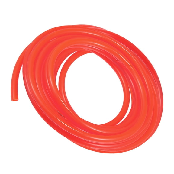 Unique Bargains Fuel Vent Line Hose 0.2"x394" 5mm x 10m Gas Line Petrol Hose Tube Universal for ATV Dirt Bike Orange