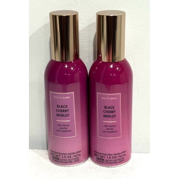 White Barn Black Cherry Merlot Concentrated Room Spray, 1.5 oz (Pack of 2)