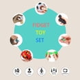 thumbnail image 2 of Set Fidget Toy SweFuncy, paquete de 10 unidades, Magic Cube Infinity Pad, 2 of 6