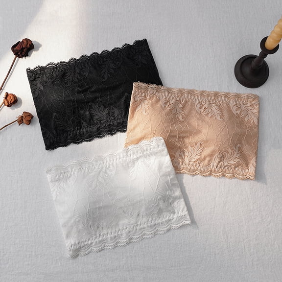 Strapless Bandeau Bra Flex Fit Seamless Breathable Little Girls Bras Training Bras for Girls Bras for Girls 10-16