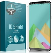 IQ Shield Matte Screen Protector Compatible with Samsung Galaxy S8 Plus (Case Friendly and Edge to Edge)(2-Pack) Anti-Glare Anti-Bubble Film