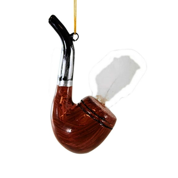 Cody Foster Gentleman's Pipe - One Ornament 4.25 Inch, Glass - Smoking Go8775