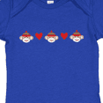 thumbnail image 4 of Inktastic Sock Monkey Heart Border Boys or Girls Baby Bodysuit, 4 of 5