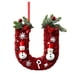 thumbnail image 1 of Decoraciones Del Árbol de Navidad Decoración Del Árbol de Navidad de 26 Letras Colgante Ornamentos Del Árbol de Navidad Ornamentos de Navidad Personalizados Decoración de Navidad Decoración Colgante D, 1 of 6