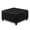 Black, variant on Classic Square Button Tufted Storage Ottoman Faux Leather Upholstered Coffee Table With Nailhead Trims