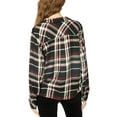 thumbnail image 2 of Sanctuary Clothing Womens Colton Tie-Front Button Up Shirt, Black, X-Large, 2 of 2