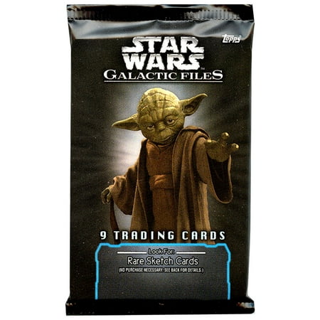 Stars Trading Cards - Star Wars Galactic Files Series 1 Trading Card Retail Pack