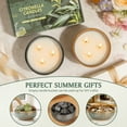 thumbnail image 7 of Giphtpoeet Citronella Candle Outdoor 2 Pack 3 Wick Vintage Large Garden Candles in Reusable Ceramic Bowl for Home Patio, 7 of 7