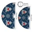 thumbnail image 5 of Yayeee Christmas Tree Skirt 35 inches for Xmas Tree Holiday Party Decoration, Blue Christmas Tree, 5 of 6