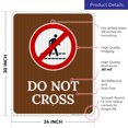 thumbnail image 3 of Do Not Cross Sign,, 3 of 8