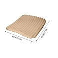 thumbnail image 3 of Xihbxyly Ofertas relámpago de hoy Prime Acogedor asiento de coche de felpa horizontal, cojín de asiento individual delantero cálido, respaldo sin ataduras, funda de asiento cálido, 3 of 6