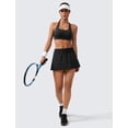 thumbnail image 3 of Falda Deportiva CRZ YOGA Plisada para Tenis Negra Talla M, 3 of 8