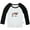 Long Black Raglan T-shirt #B, variant on Holy Cow I'm Cute Funny T shirt For Baby, Newborn Babies Animal Cow T-shirts, Infant Tops, 0-24M Kids Graphic Tees Clothing (Short Gray Raglan T-shirt, 6-12 Months)