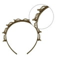 thumbnail image 5 of Black Braider Hair Clip Burst Pin Hairdo Bring Hair Hoop Multi\-storey Wisp Air Weave Head Hoop Styling Tool coffee, 5 of 9