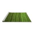 thumbnail image 2 of Ahgly Company Machine Washable Indoor Rectangle Abstract Green Modern Area Rugs, 5' x 8', 2 of 4
