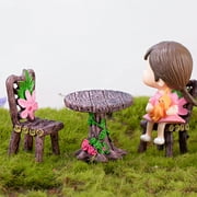 SPRING PARK 3 Pcs DIY Mini Miniature Fairy Garden Ornament Decor Pot Craft Dollhouse Accessories