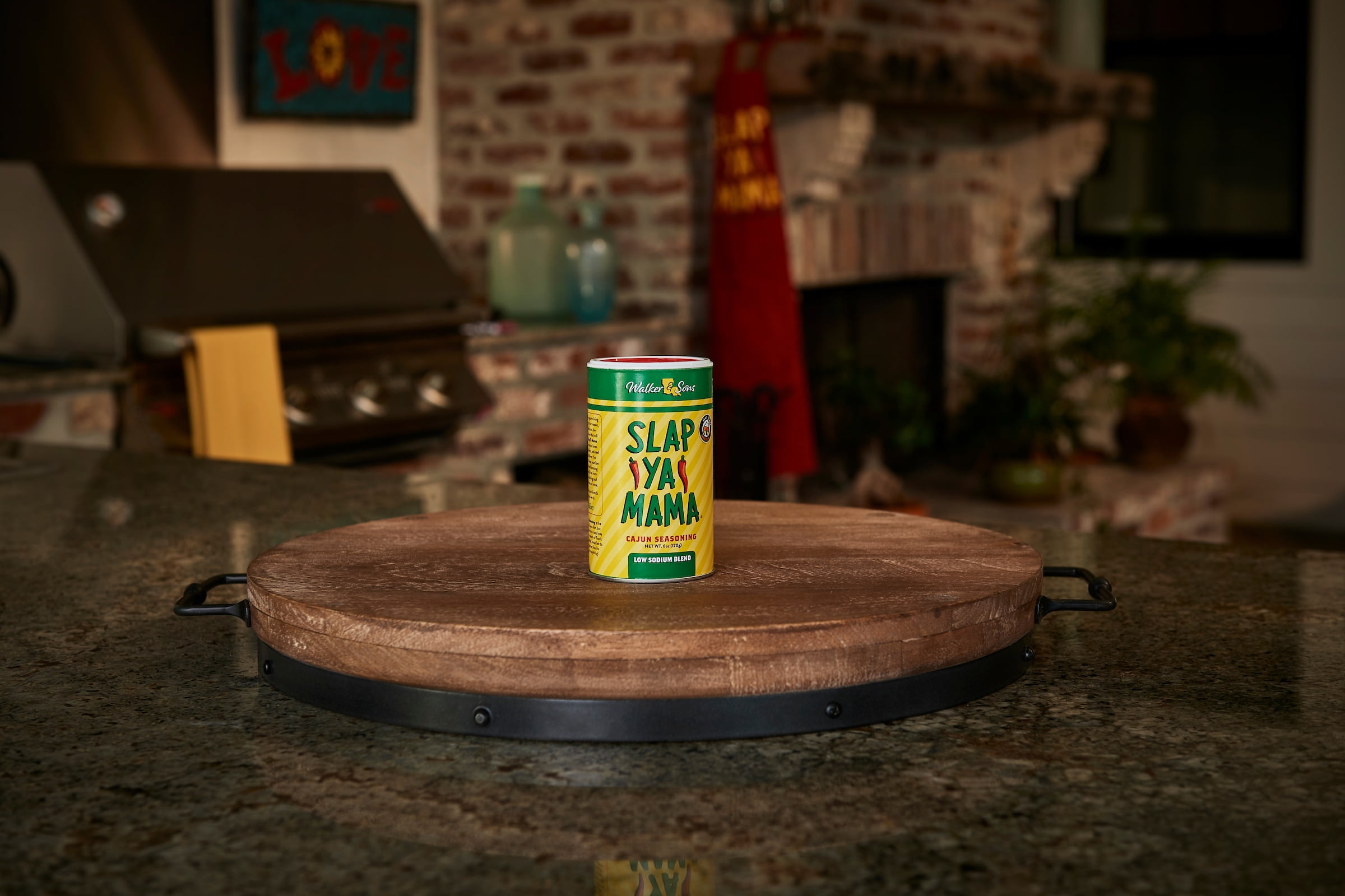 Slap Ya Mama Low Sodium Cajun Seasoning, 6 oz Canister – Authentic Louisiana Flavor with Less Salt