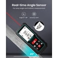 thumbnail image 4 of 229Ft Laser Measure Device, Mileseey Digital Laser Tape Measure with Upgraded Electronic Angle Sensor, &Acirc;&plusmn;2mm Accuracy, Area Me, 4 of 9
