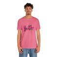 thumbnail image 5 of Faith To Fight And Win Against Breast Cancer Unisex Short Sleeve T-shirts, 5 of 12
