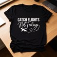 thumbnail image 4 of Womens Summer Print T Shirt Black S - Relaxed Fit Crewneck Casual Tee, 4 of 4