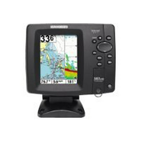 45" Humminbird 500 Series 587ci HD Combo GPS Fishfinder with Transducer and Sonar Features