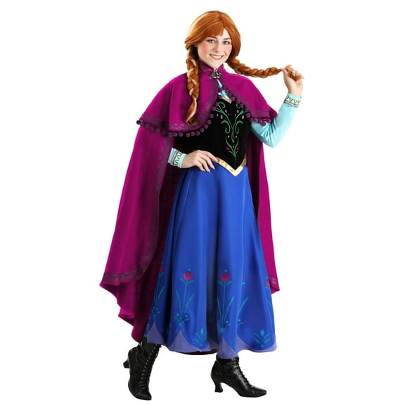 Premium Disney Frozen Anna Costume for Women