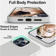 thumbnail image 3 of Compatible with iPhone 14 Pro Case, [Upgraded Thickened Liquid Silicone] [Soft Anti-Scratch Microfiber Lining] Shockproof Full Body Protective Case for iPhone 14 Pro 6.1 inch - Stone, 3 of 13