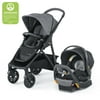 Chicco Corso Primo Modular Travel System Stroller with KeyFit 35 Zip ClearTex Infant Car Seat - Aspen (Black)