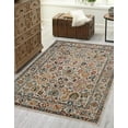 thumbnail image 4 of Great Zero Laramie Ivory & Blue 3' x 5' Accent Rug, 4 of 6