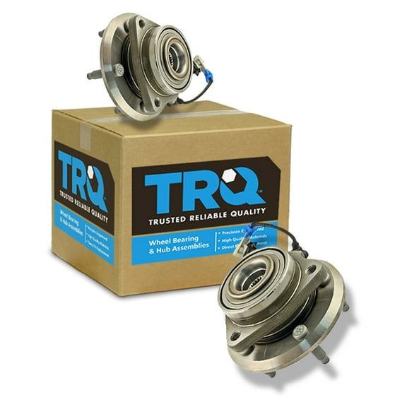 TRQ Front Wheel Hubs & Bearings Pair for Chevy Equinox Saturn Vue XL7 BHA53619 Fits select: 2007-2009 CHEVROLET EQUINOX, 2007-2009 PONTIAC TORRENT