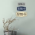 thumbnail image 5 of Signs ByLITA Fancy No Fumar Por Favor Sign (Blue) - Medium, 5 of 8
