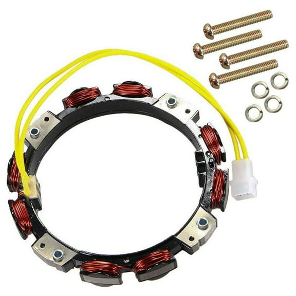 10-16A Alternator for Lawn Mowers - Compatible with 696458 393295 691064 Engines - Fits S2546 S1742 Z225 Z425 Z645 Models - Easy Install Metal Stator