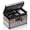 Black-12IN, variant on Glosen Safe Boxes Storage Box medicine lock boxes, lock medicine boxes, security lock boxes, lock boxes, emergency key safes, medication lock boxes