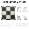 thumbnail image 5 of COMIO  Plaid Throw Pillow Cover -Buffalo Plaid Pillow Covers 18x18 Inches Checksd Pillow Cases for Home and Office Decor, Sofa, Bench or Bed Checkered Pillow Cover Plaid Throw Pillowcase, 5 of 5