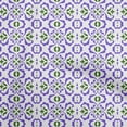 thumbnail image 1 of oneOone Viscose Chiffon Violet Fabric Mosaic Diy Clothing Quilting Fabric Print Fabric By Yard 42 Inch Wide, 1 of 6