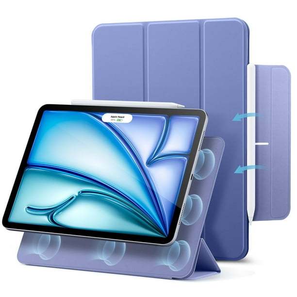 Funda ESR para iPad Air M3/M2 de 11 pulgadas (2025/2024), color morado