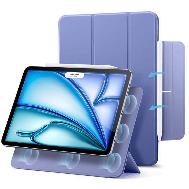 Funda ESR para iPad Air M3/M2 de 11 pulgadas (2025/2024), color morado
