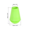 thumbnail image 2 of Unique Bargains Green Bell End Stopper Cord Rope Lock for Drawstring Bag (20 Pack), 2 of 5