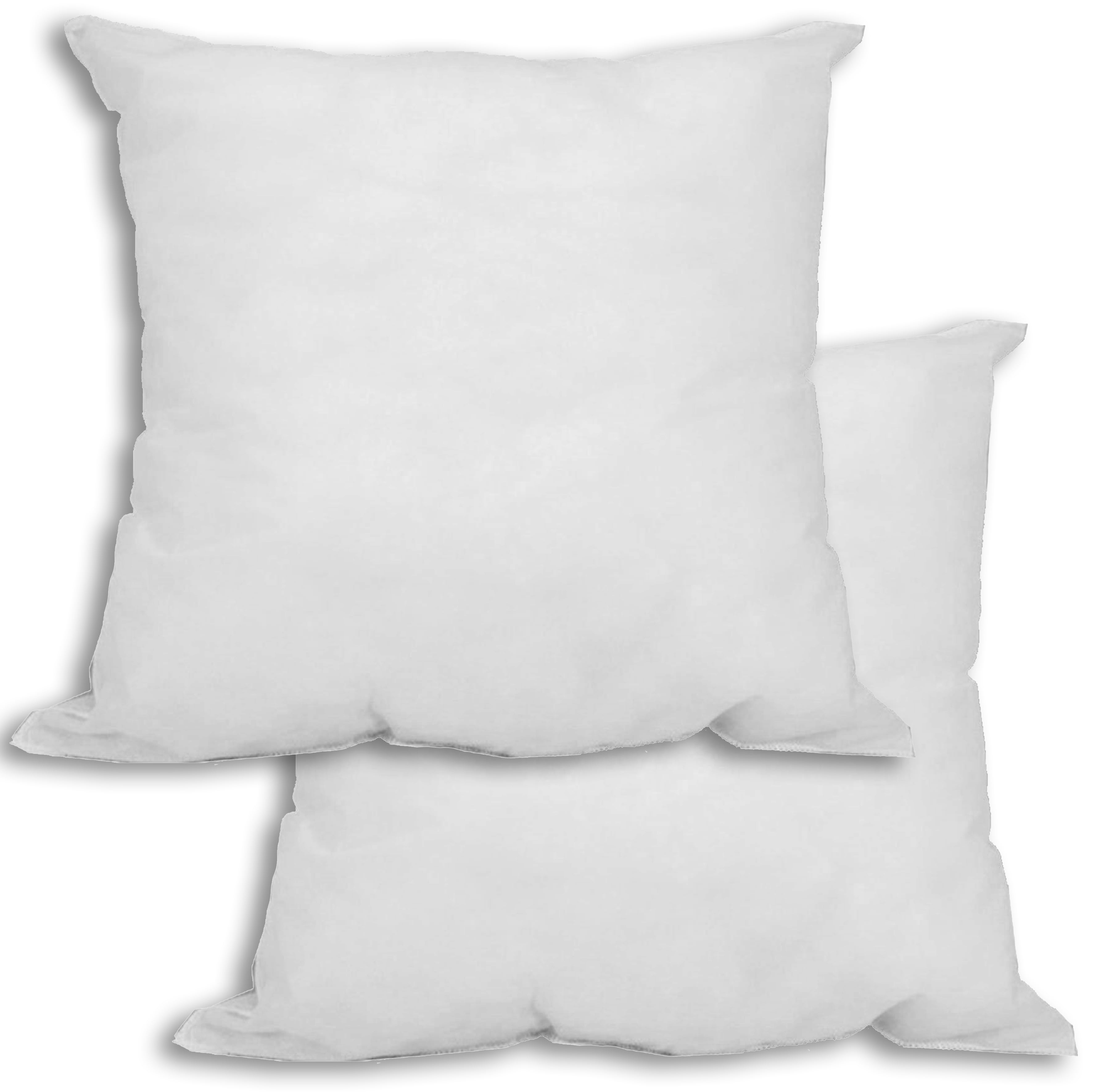 Set Of 2-26 X 26 Premium Hypoallergenic Stuffer Pillow Insert Sham Square Form P 