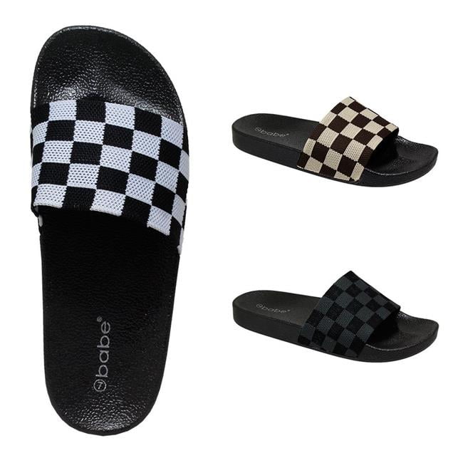 checkered slides