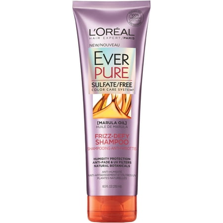 - L'Oreal Paris EverPure Sulfate Free Frizz Defy Shampoo 8.5 FL OZ