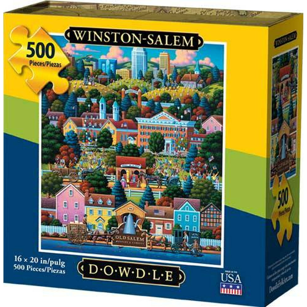 Dowdle Jigsaw Puzzle Winston Salem 500 Piece