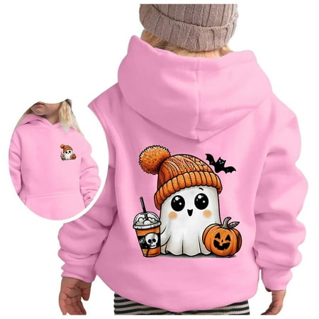 

Boys and Girls Casual Loose Cute Print Long Sleeve Hoodie Sport Hoodies Boys Pullover Sweater for Toddler Girls Girls Hoodie from Friends Teen Girl Trendy Clothes Kids Clothes 6t Boys Clothes Soft Boy