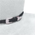 thumbnail image 2 of LZLER Fashion Western Cowboy Hat for Men Women Wide Brim Fedora Hat with Buckle Belt, 2 of 5