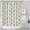 Pioneer Flower Floral, variant on Pioneer Flower Floral Print Pattern Shower Curtain 84"x72", Bathroom Decorative Shower Curtain Set with 12 Hooks, Waterproof Washable
