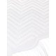 thumbnail image 4 of Chales y envolturas INSPIRE CHIC para vestidos de noche, bufandas triangulares de encaje con flecos para bodas y fiestas formales 70.9"x27.6" blancas, 4 of 5