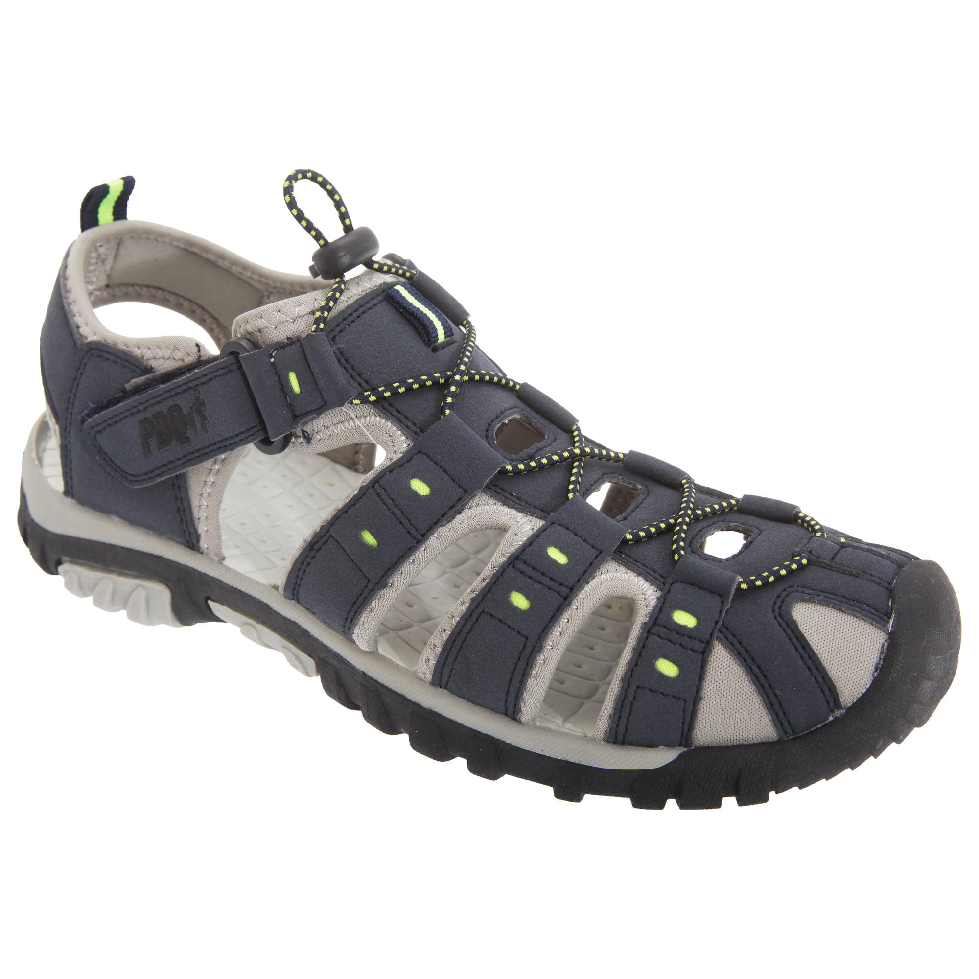 Mens PDQ Toggle & Touch Fastening Sports Trail Walking Sandals 