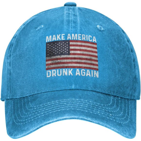 Make America Drunk Again Hat Men Baseball Caps Adjustable Cap