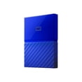 thumbnail image 1 of WD My Passport WDBYNN0010BBL - Hard drive - encrypted - 1 TB - external (portable) - USB 3.0 - 256-bit AES - blue, 1 of 8